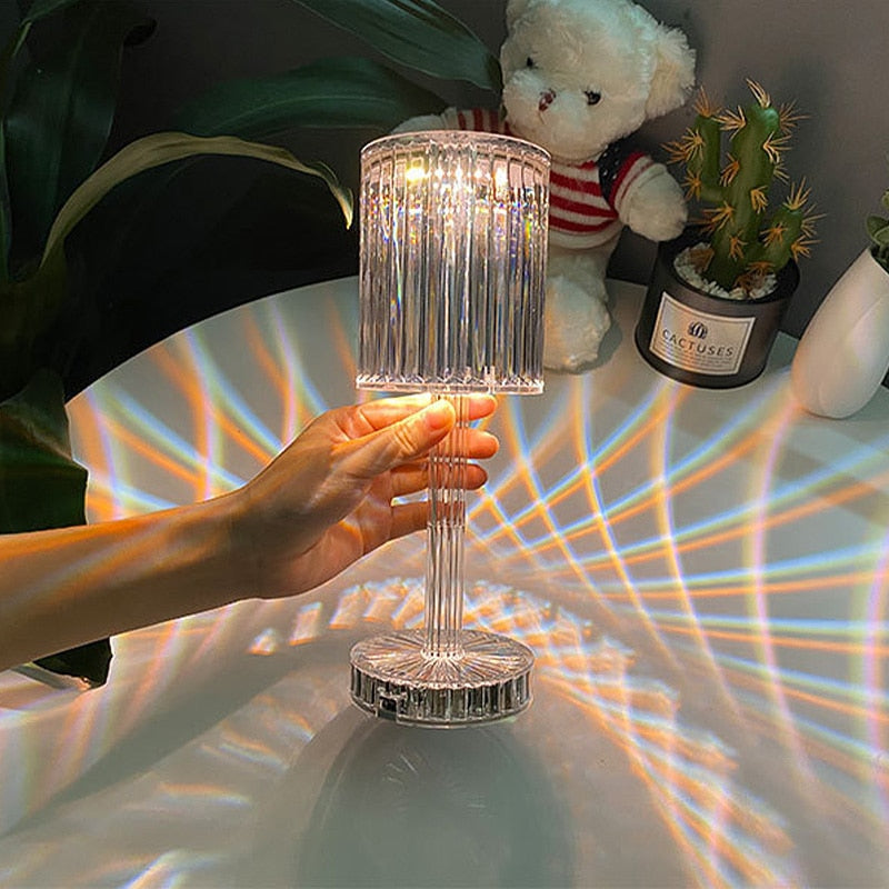 touching Control Crystal Lamp